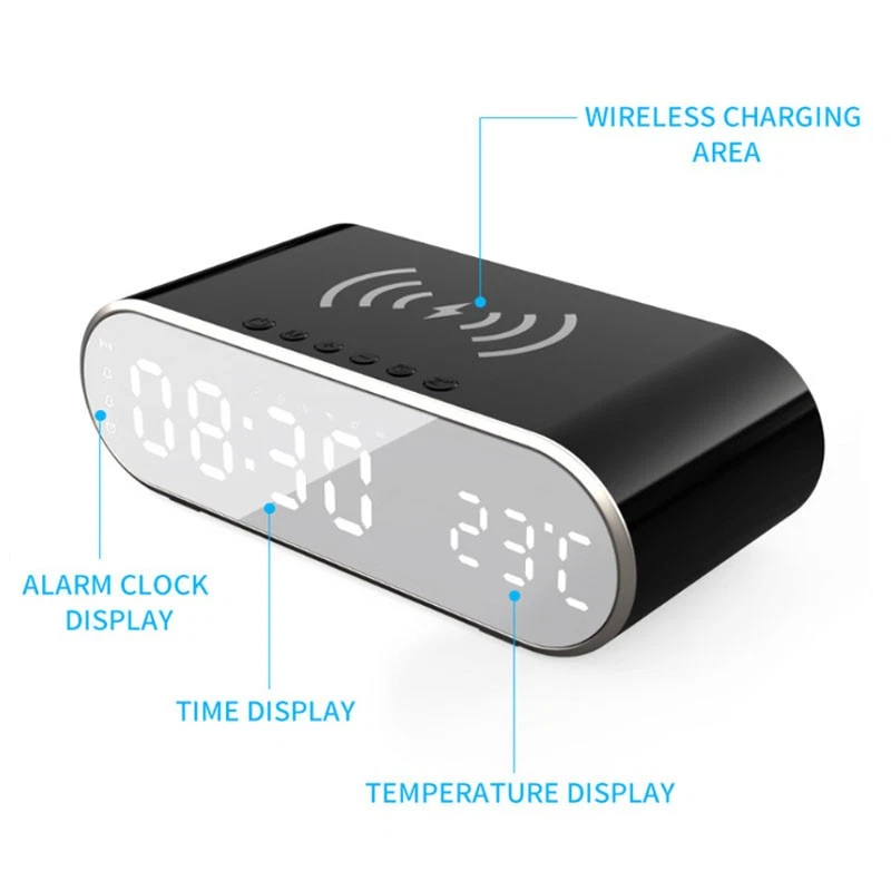 Sveglia con caricatore wireless - Immagine 3 di 4