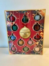 Scentworx Slatkin & Co Advent Calendar Candles 12 Days Scent NEW Christmas Gift