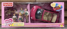 Fisher-Price Loving Family Volkswagen New Beetle w/Family NIB NRFB Must See!