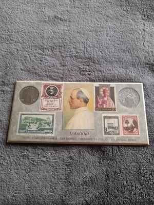 Jubiläumsgedenkenplakette 1950, Papst Pius XII., Briefmarken und Medaillen
