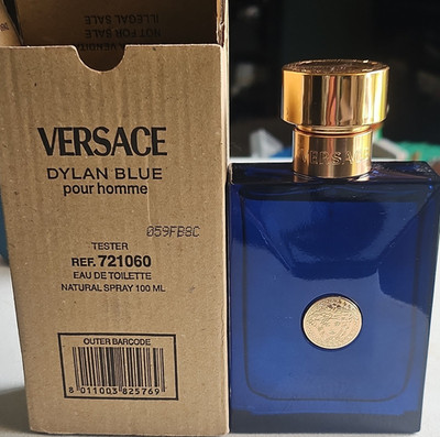 Versace Dylan Blue Pour Homme Eau de Toilette Spray 100 mL Tester