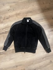 Adidas Originals Adicolor Denim Track Jacket Firebird Jeans Trainingsjacke S