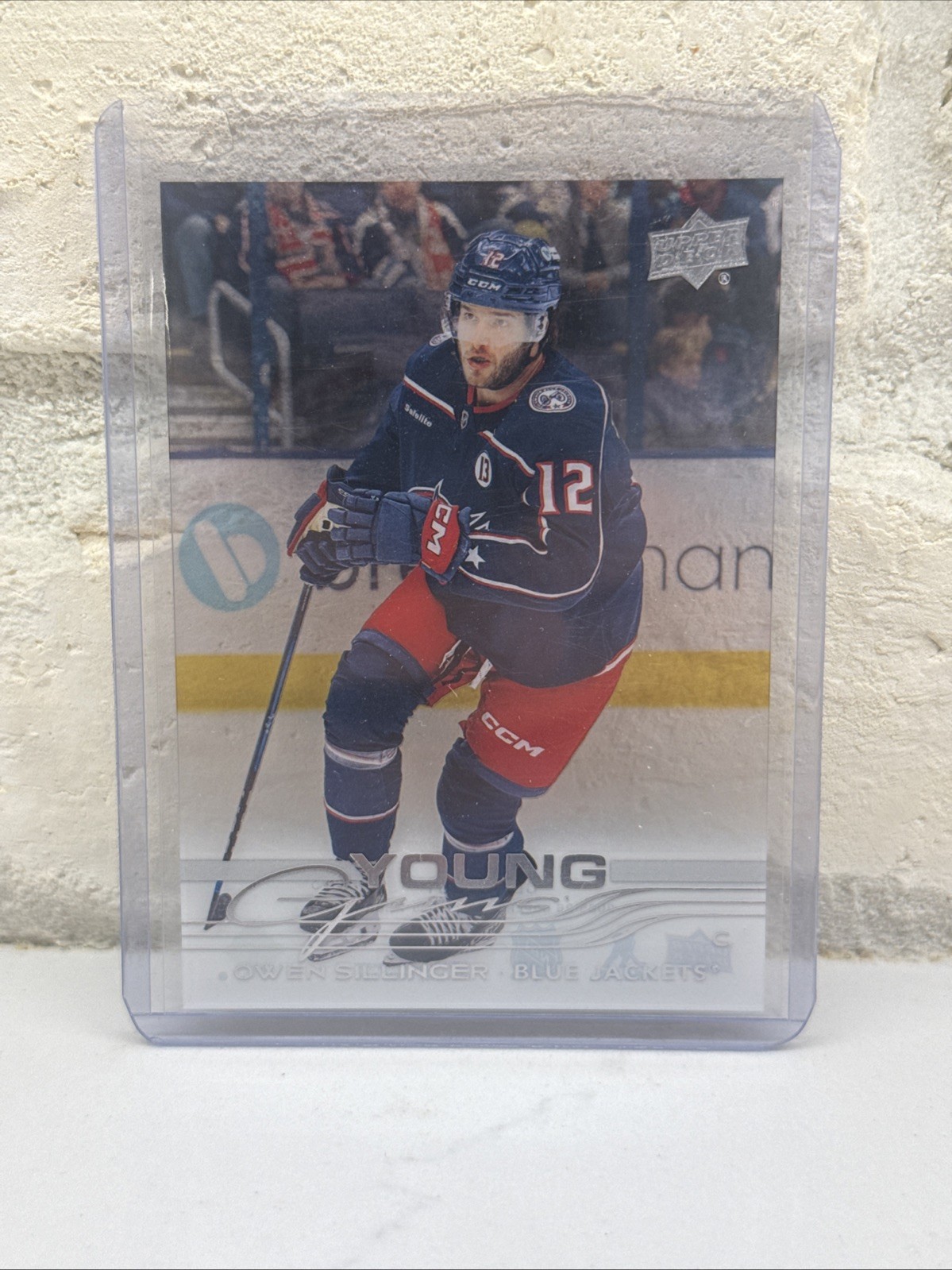 2025-26 Upper Deck Young Guns Clear Cut Owen Sillinger RC #227
