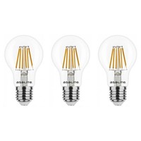 Asalite E27 Led-Lampe A60 6W 660Lm 4000K Neutralweiß 3 StüCk