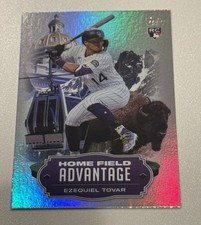 2023 Topps Update Ezequiel Tovar RC Home Field Advantage SSP #HA-22 Rockies