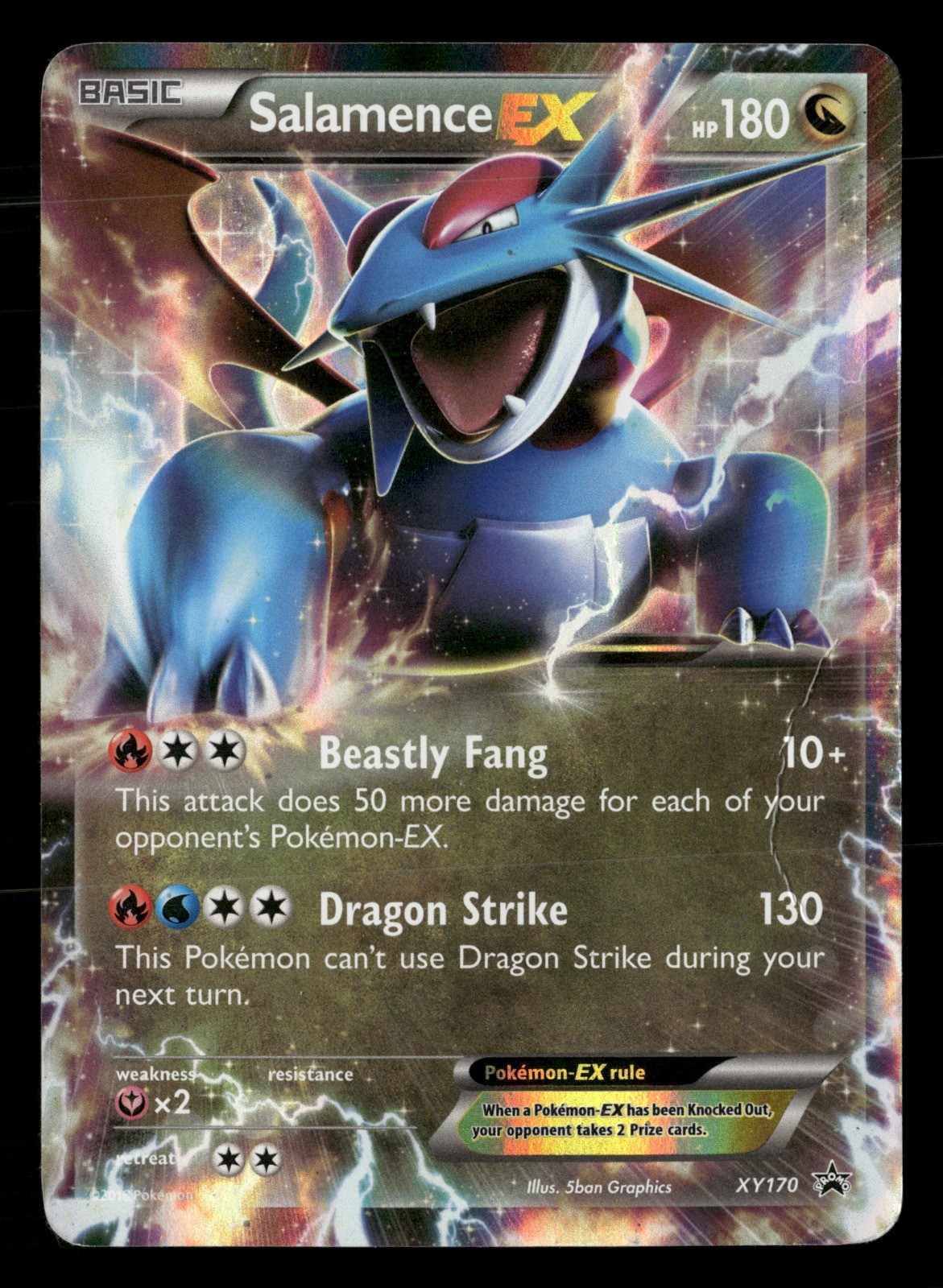 Salamence EX - Holo XY Promos XY170 HP Pokémon TCG