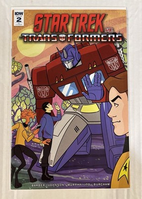 Star Trek vs Transformers # 2 - NM - RI variant