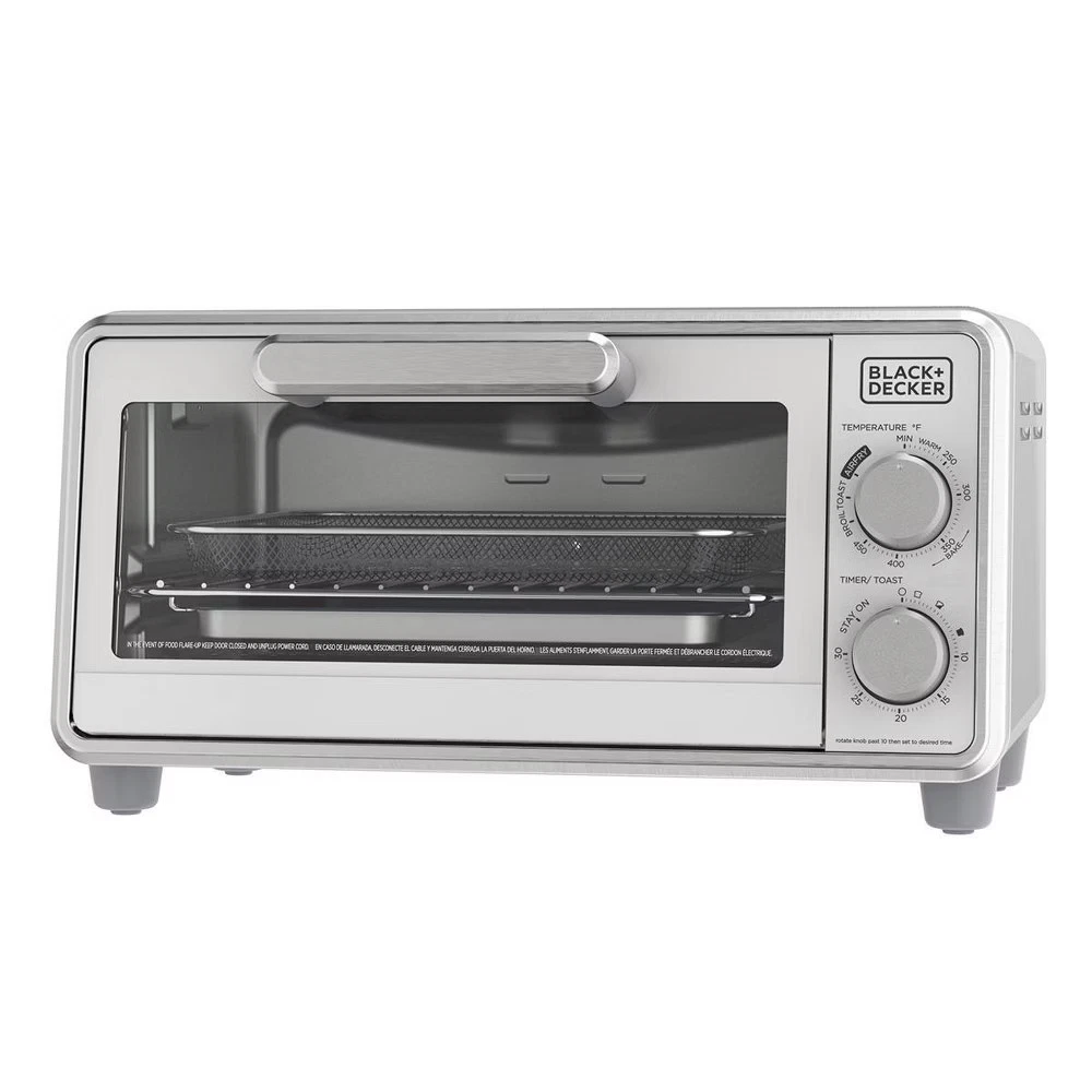 BLACK+DECKER Onyx 4 Slice White Analog Toaster Oven
Opens in a new window or tab