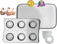 Kids Oven Pan Set Kids Baking Pans Accessories for Easy Bake Oven Bakeware