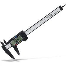 Digital Caliper,  0-6" Calipers Measuring Tool - Electronic Micrometer Caliper w