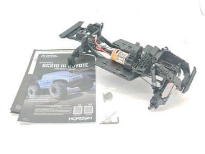NEW: Axial SCX10 III Coyote 1/10 4x4 RC Rock Crawler Roller Slider