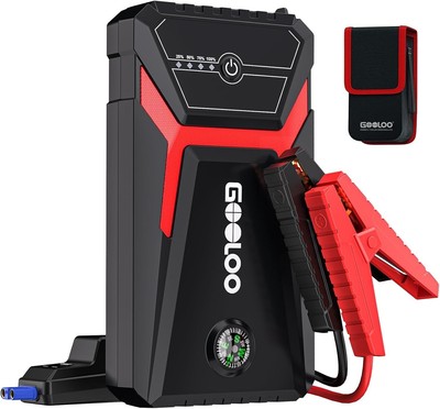 GOOLOO 1500A Starthilfe Power Pack, Autobatterie Booster Starthilfe für 12Vt