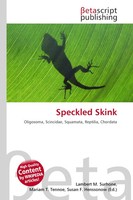 Lambert M. Surhone (U. A.) | Speckled Skink | Taschenbuch | Englisch (2026)