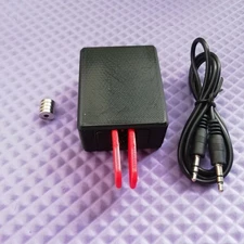 AK02 MORSE CODE TRAINER Shortwave Radio Telegraph Key CW Auto Paddle Keyer