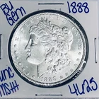 1888 BU UNCIRCULATED MORGAN SILVER DOLLAR AUTHENIC U.S.MINT FREE SHIPPING 4625