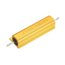 100W 0.33 Ohm Aluminum Shell Resistor Housing Resistor Wirewound Resistors 2pcs