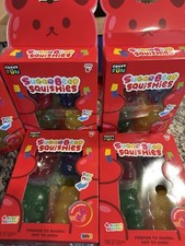 Crazy Fun Sugar Bear Squishies Lote 20 Osos 5 Paquetes RMS Perfumado Inquieto Gomoso