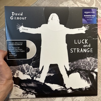 David Gilmour - Luck And Strange Amazon White Vinyl LP - New Sealed
