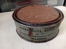 boite métal Impregnite Shoe M1 US ww2