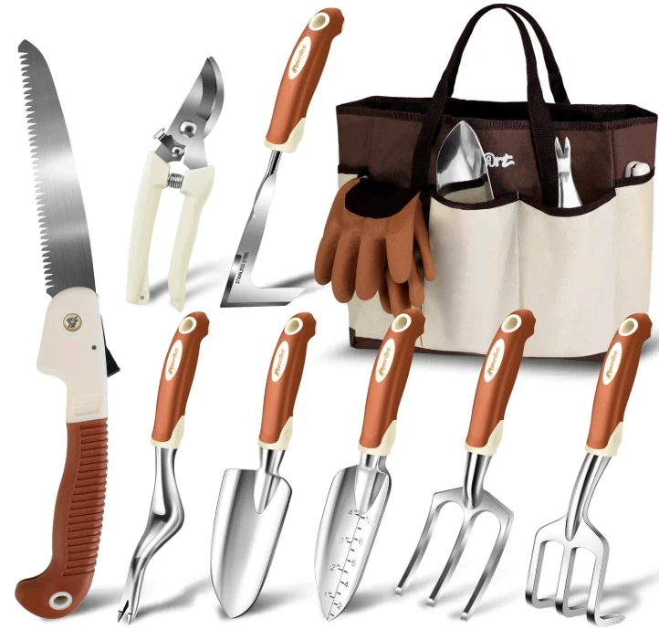 10-Piece Aluminum Garden Tool Set