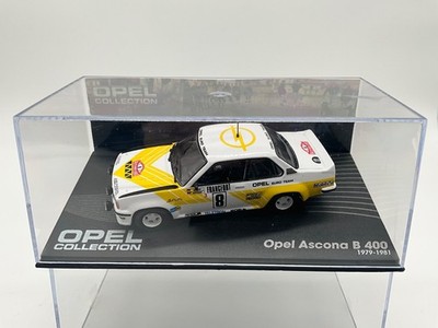 Opel Collection 1:43 Opel Ascona B 400 1979 - 1981 gelb/weiß Sondermodell (143)