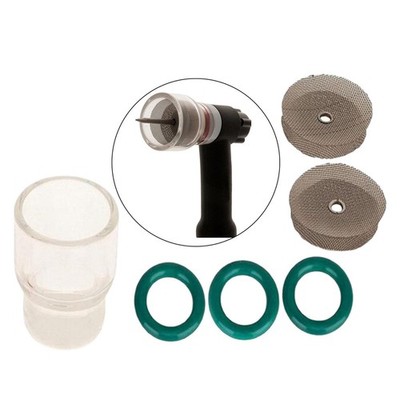 6Pcs #12 Glass Cup WIG Stubby Gas Linse für WP-9/20/24/25/17/18/26