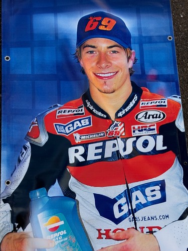 Nicky Hayden Repsol MotoGP banner