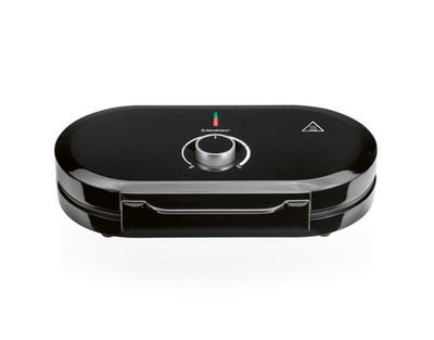 Silvercrest Doppel-Waffeleisen SDW 1200 C1 1200W 2 Herzwaffeln schwarz *besch.VP
