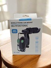 FREE ROTATION MOBILE PHONE CAR MOUNT  MULTIFUNCTIONAL HOT SALE RT636 PHONE HOLDR
