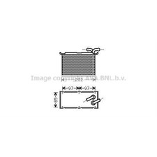 AVA QUALITY COOLING Ladeluftkühler wassergekühlt Aluminium für VW Polo VN4397