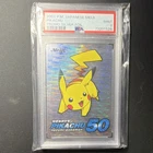 Pokémon Pikachu Promo Silver Foil 2001 Meiji Japanese PSA 9 #50