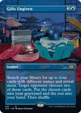 MTG English Gifts Ungiven (Borderless) NM Normal Double Masters 2022