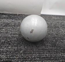 Shot Put 16 LBS Ball Put Shot Cast Iron Gray for Track Field Outdoor Sports