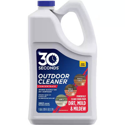 Mold Mildew Stain Remover Concentrate 1 Gallon Outdoor Cleaner Fast Acting