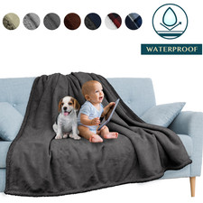 WATERPROOF Blanket for Couch, Sofa  Waterproof Dog Blanket for Large Dog, Puppy