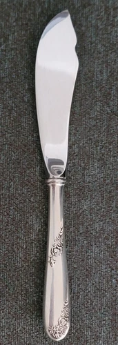 Sweetheart Rose by Lunt Sterling Silver 6 3/4" Master Butter Knife Hollow Handle