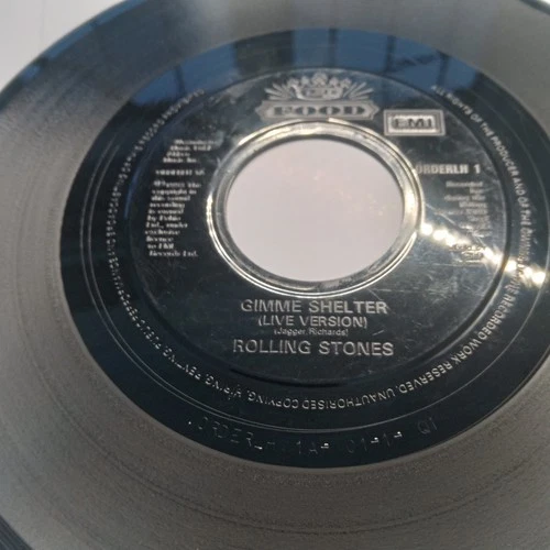 Rolling Stones New Model Army Tom Jones Gimme Shelter 45 7" single Food Records