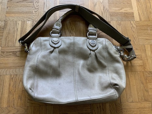 Bolso de mano GEORGE GINA & LUCY cuero marrón grisáceo - Imagen 5 de 10