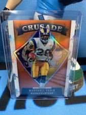 2021 Panini Rookies & Stars MARSHALL FAULK Crusade Orange Refractor /25 Falcons