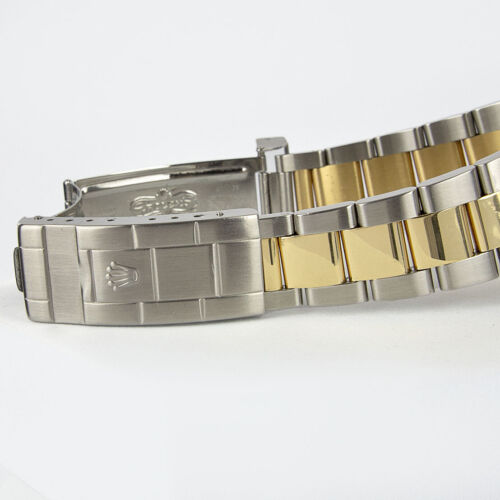 Rolex Oyster Perpetual GMT-Master II 'Root Beer' bi-metallo oro giallo 18kt 16713 - Foto 5 di 8