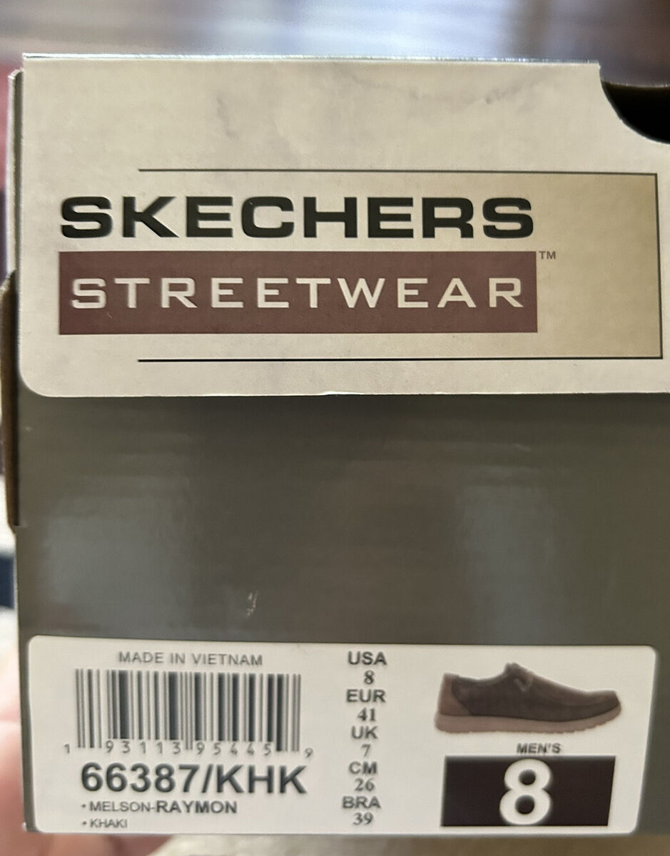 Skechers Men's Melson-Raymon Canvas Slip on Shoes Men's Size Skechers Men's Melson-Raymon Canvas Slip on Shoes Men's Size