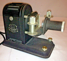 NORIS TRUMPF Vintage German Film Slide Projector F-10cm 1:3,5 Lens - Untested