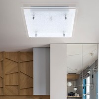 Deckenlampe Led Flurleuchte 4000K Esszimmerlampe Glas Geeist Deckenleuchte 28 Cm