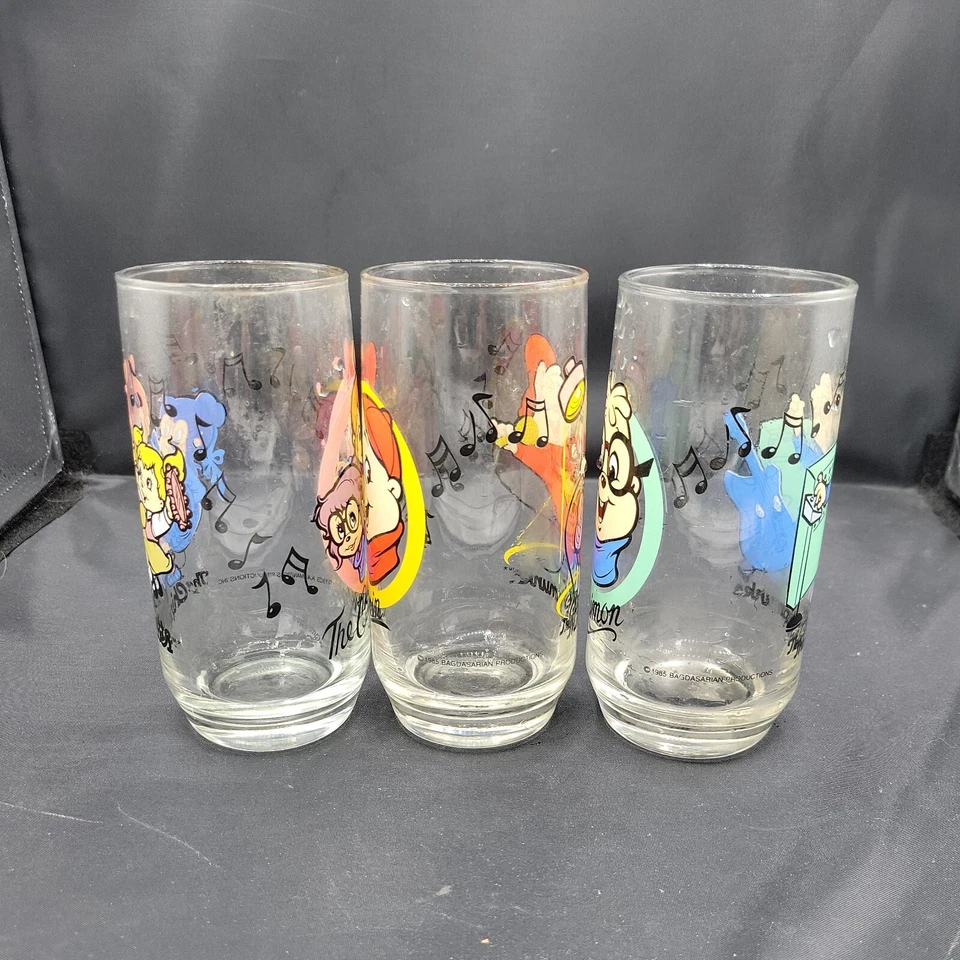 Лот из 3 Alvin, Simon бурундуков и чипеток очки 6» 1985 коллекционеров  - Изображение 3 из 4