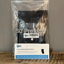 Iso Preferred OA Dual ROM Hinge Knee Brace! UNI ISO-KN209 ~ Brand New!