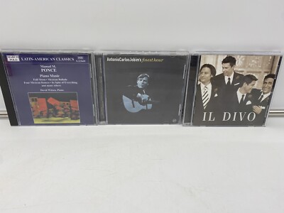 3 Latin American CD Antonio Carlos Jobims finest hour IL DIVO MarcoPolo Classics
