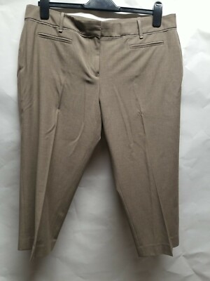 chinese dress ladies HDE Pull On Capri Pants for Women 19" Inseam Cropped Dress Pants with  Pockets Black