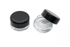 9ml Thick Glass Concentrate Jars. No Lids Lip Balm Makeup