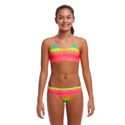 Funkita Melting Mayhem Bikini zweiteler Badeanzug Kinder Mädchen chlorresistent