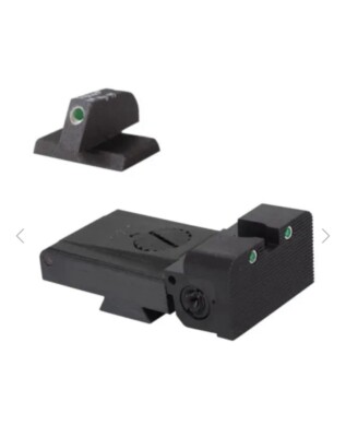 Kensight   Target 1911 Sight Set Trijicon Tritium insert w/ .200in Front Sight